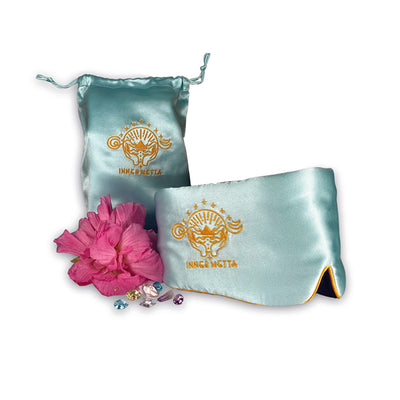 Third Eye Silk Sleeping Mask - Blue