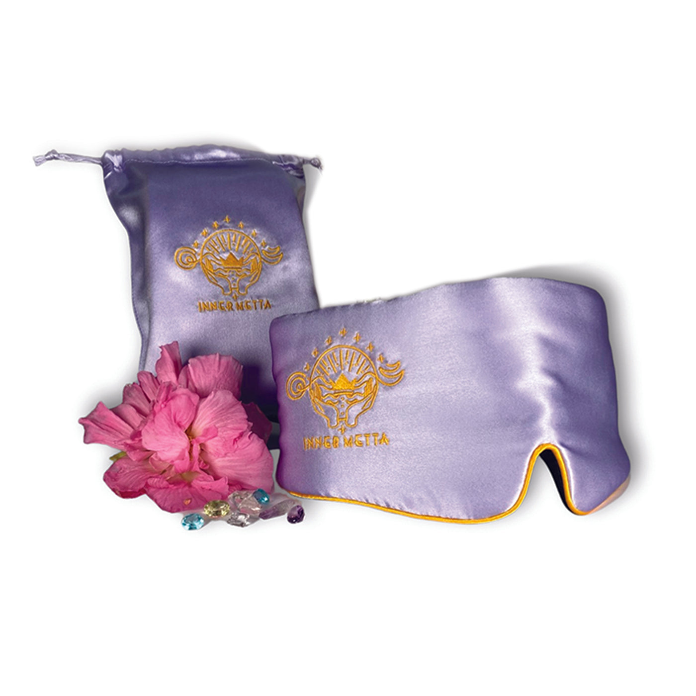 Third Eye Silk Sleeping Mask - Purple