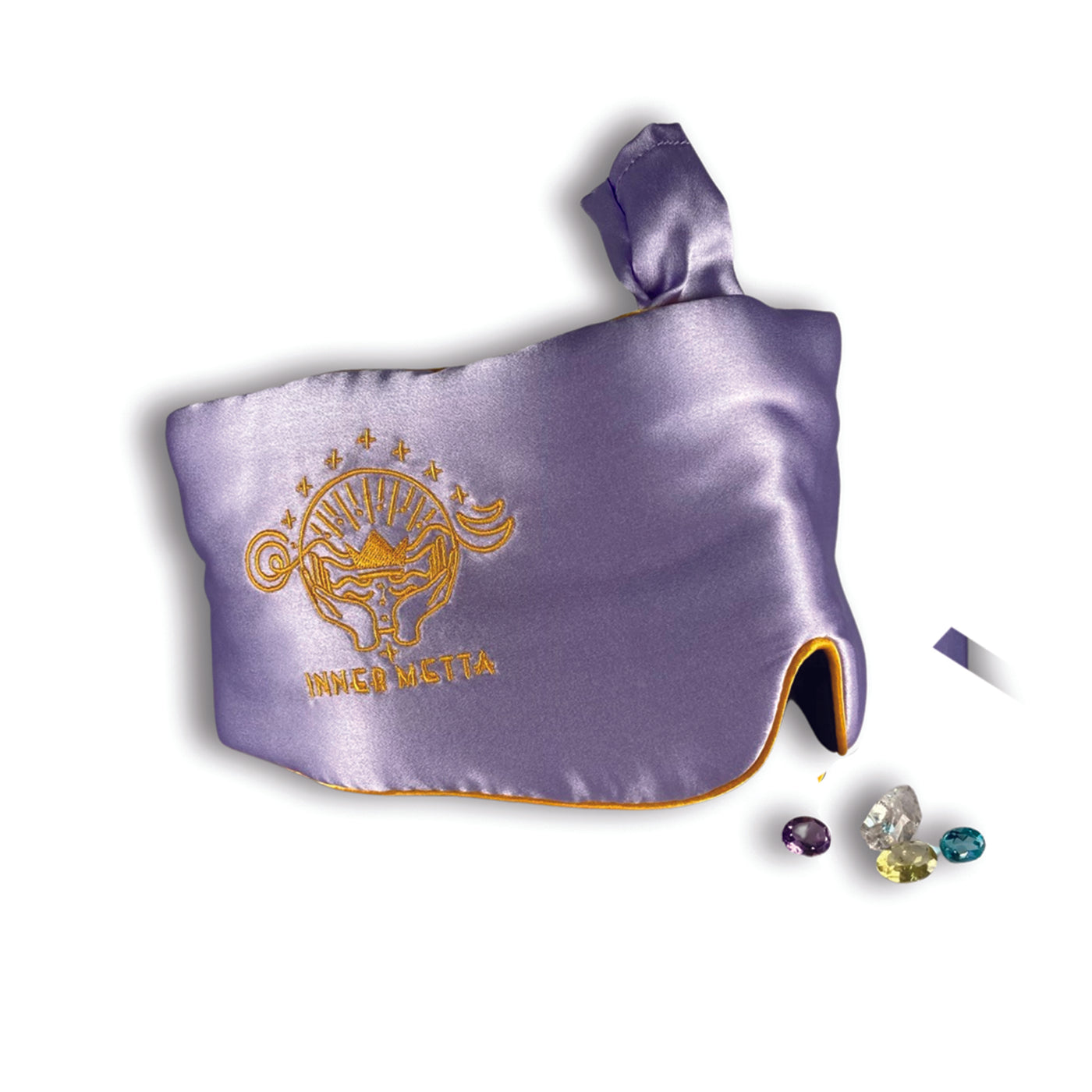 Third Eye Silk Sleeping Mask - Purple